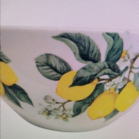 Lemon Patterned Ceramic Bowl - Picture 1 of 2